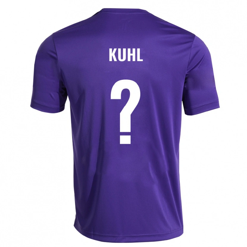 Danxen Kvinder Jasmin Kuhl #0 Lilla Hvid Målmandstrøje 2025/26 Trøje T-shirt