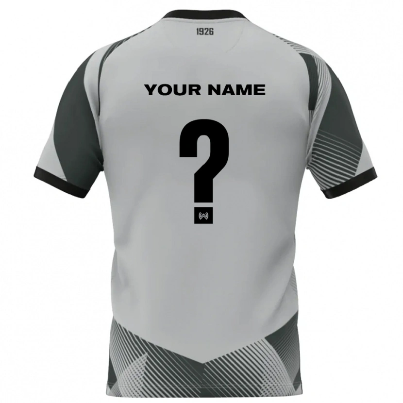 Danxen Kvinder SV Wehen Wiesbaden Lysegrå Hvid Målmandstrøje 2025/26 Trøje T-shirt