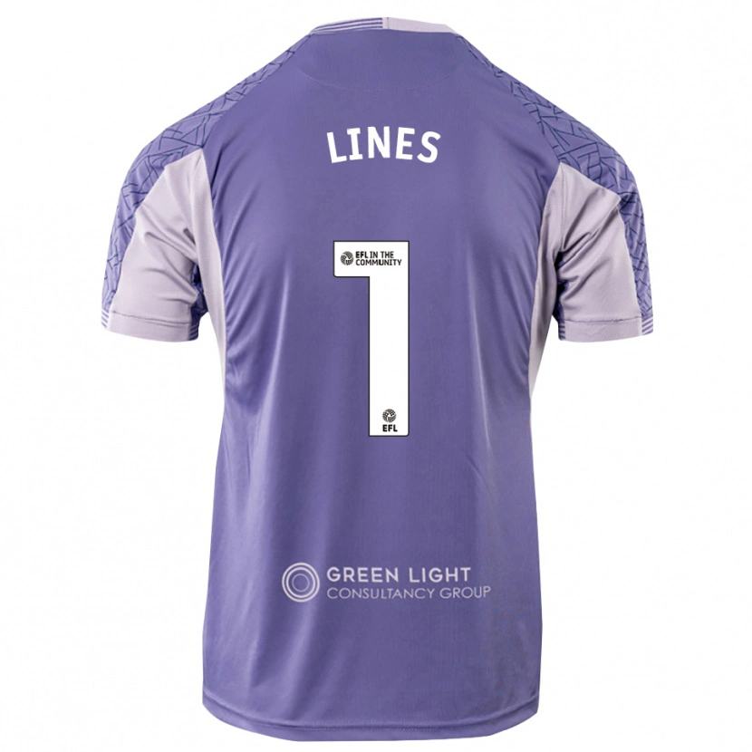 Danxen Kvinder Luis Lines #1 Lys Lilla Målmandstrøje 2025/26 Trøje T-shirt