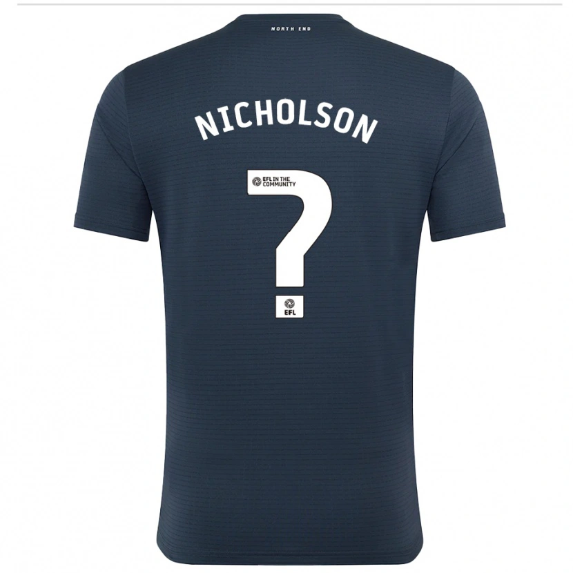 Danxen Kvinder Joseph Nicholson #0 Sort Hvid Målmandstrøje 2025/26 Trøje T-shirt