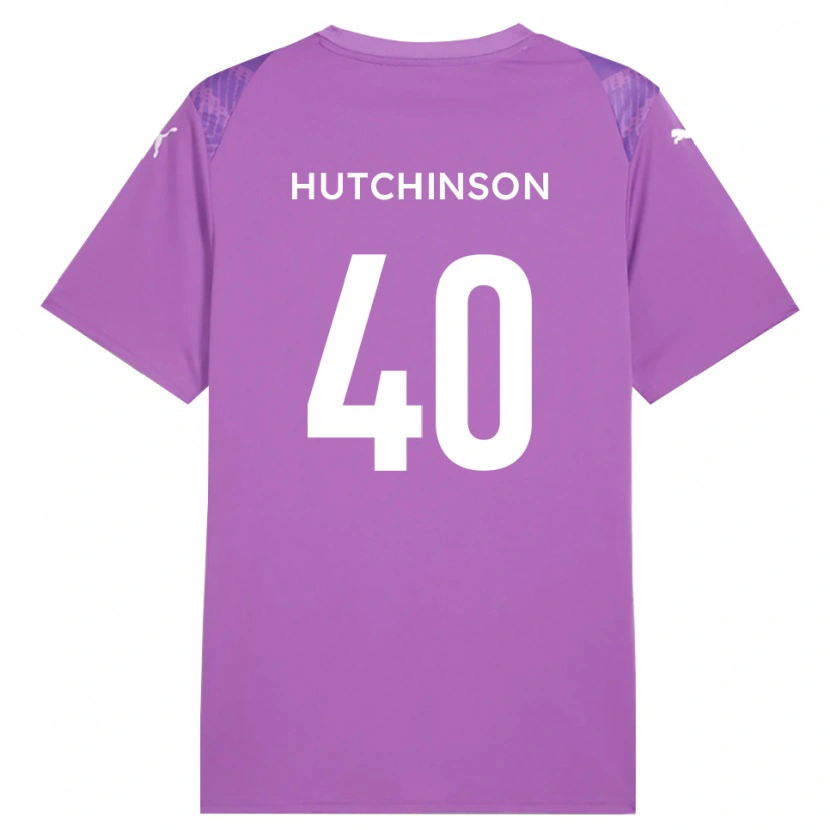 Danxen Kvinder Luke Hutchinson #40 Medium Orkide Målmandstrøje 2025/26 Trøje T-shirt