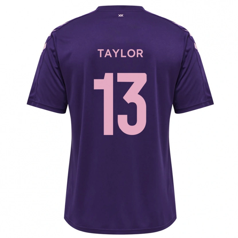 Danxen Kvinder Sam Taylor #13 Lilla Pink Målmandstrøje 2025/26 Trøje T-shirt