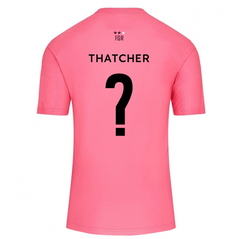 Danxen Kvinder Katie Thatcher #0 Kirsebærblomme Pink Målmandstrøje 2025/26 Trøje T-shirt
