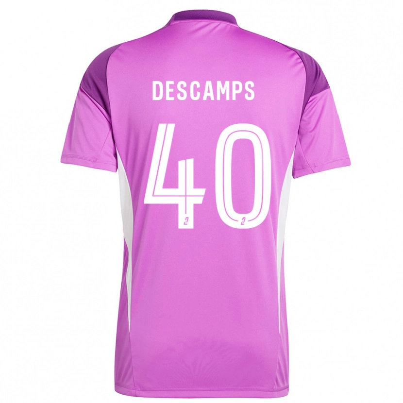 Danxen Kvinder Rémy Descamps #40 Lavendel Målmandstrøje 2025/26 Trøje T-shirt