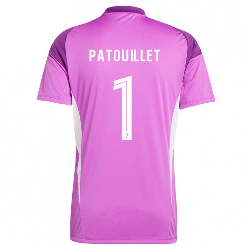 Danxen Kvinder Mathieu Patouillet #1 Lavendel Målmandstrøje 2025/26 Trøje T-shirt