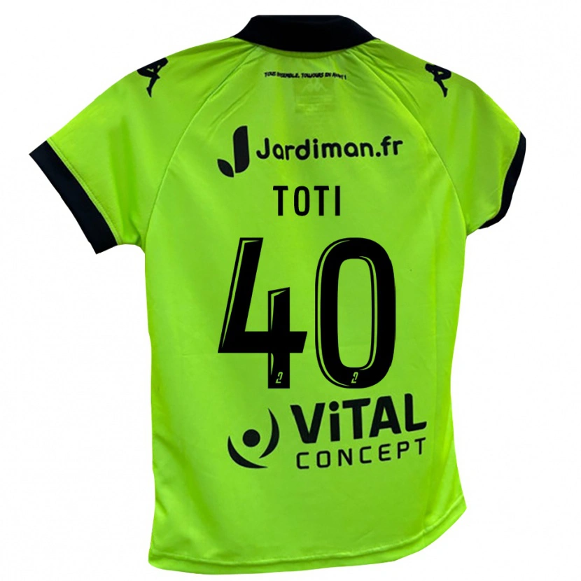 Danxen Kvinder Manon Toti #40 Neon Grøn Målmandstrøje 2025/26 Trøje T-shirt