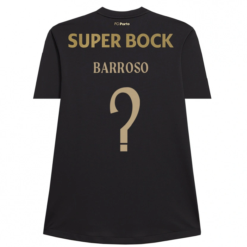 Danxen Kvinder Francisco Barroso #0 Sort Brun Målmandstrøje 2025/26 Trøje T-shirt
