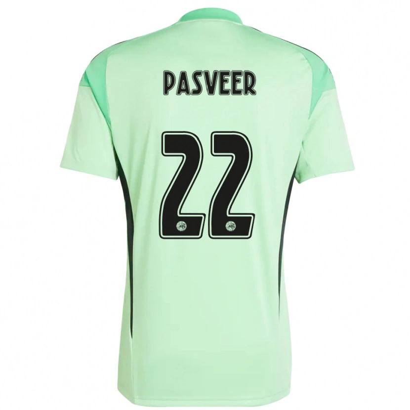 Danxen Kvinder Remko Pasveer #22 Lysegrøn Sort Målmandstrøje 2025/26 Trøje T-shirt