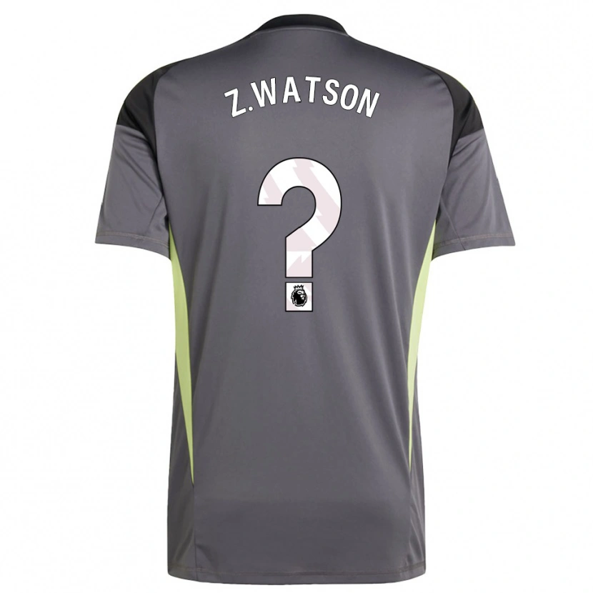 Danxen Kvinder Zac Watson #0 Mørkegrå Hvid Målmandstrøje 2025/26 Trøje T-shirt