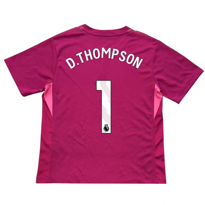 Danxen Kvinder Dylan Thompson #1 Rose Hvid Målmandstrøje 2025/26 Trøje T-shirt