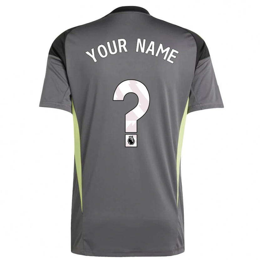 Danxen Kvinder Aston Villa FC Mørkegrå Sort Målmandstrøje 2025/26 Trøje T-shirt