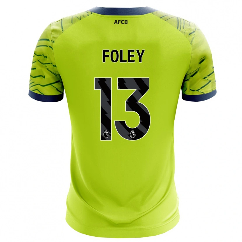 Danxen Kvinder Erin Foley #13 Grøn Gul Målmandstrøje 2025/26 Trøje T-shirt