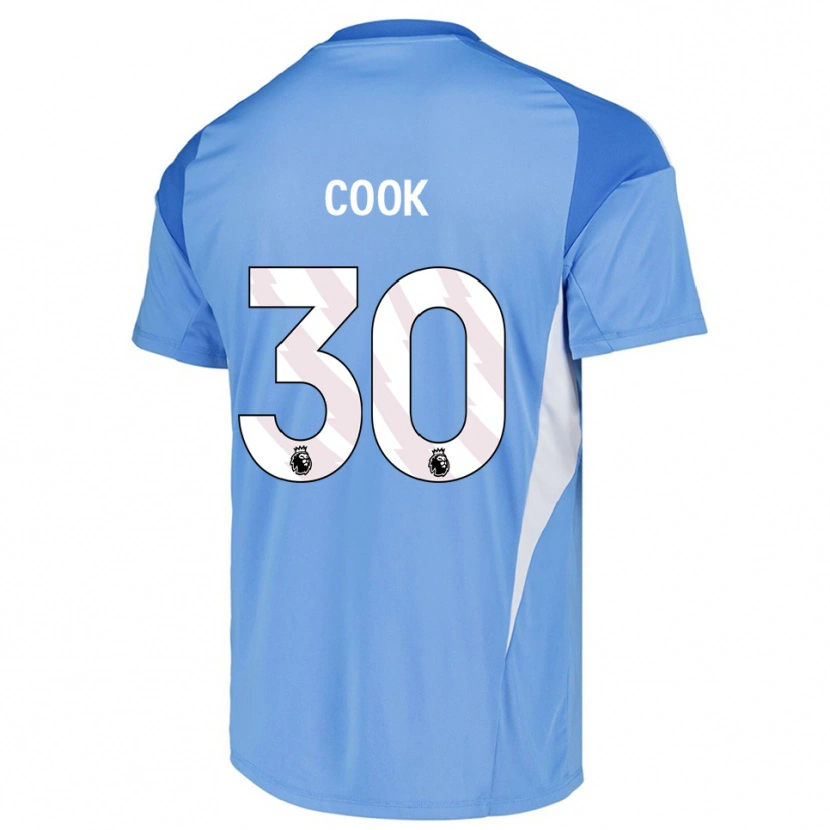 Danxen Kvinder Robbie Cook #30 Himmelblå Hvid Målmandstrøje 2025/26 Trøje T-shirt