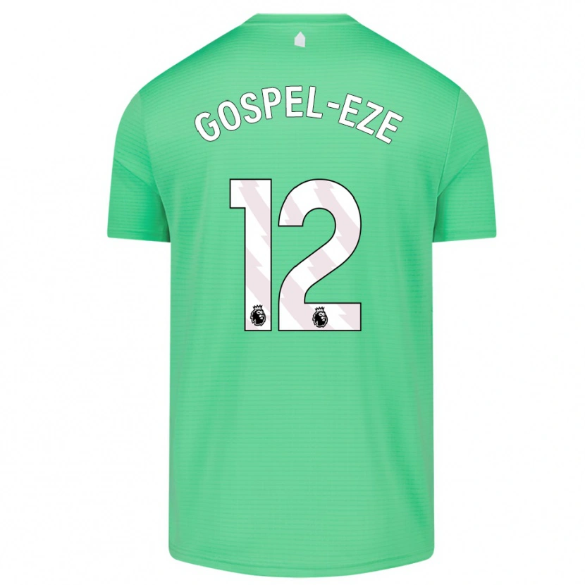 Danxen Kvinder Goodness Gospel-Eze #12 Medium Grøn Målmandstrøje 2025/26 Trøje T-shirt