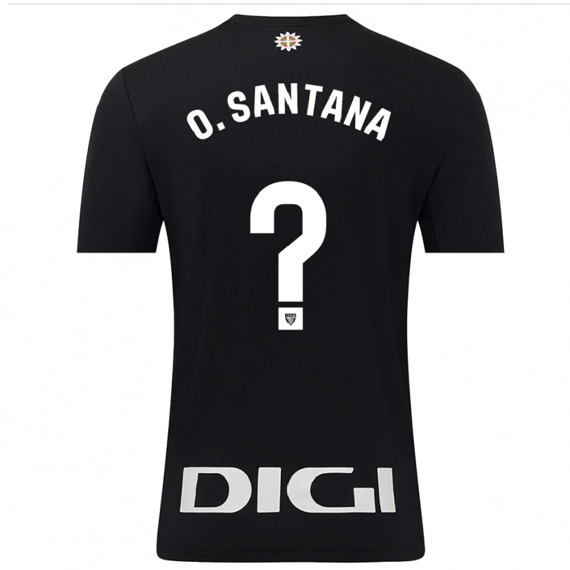 Danxen Kvinder Olatz Santana Amado #0 Sort Hvid Målmandstrøje 2025/26 Trøje T-shirt