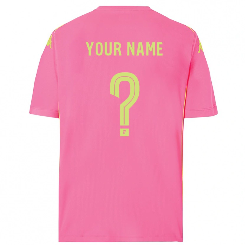 Danxen Kvinder FC Metz Hot Pink Målmandstrøje 2025/26 Trøje T-shirt