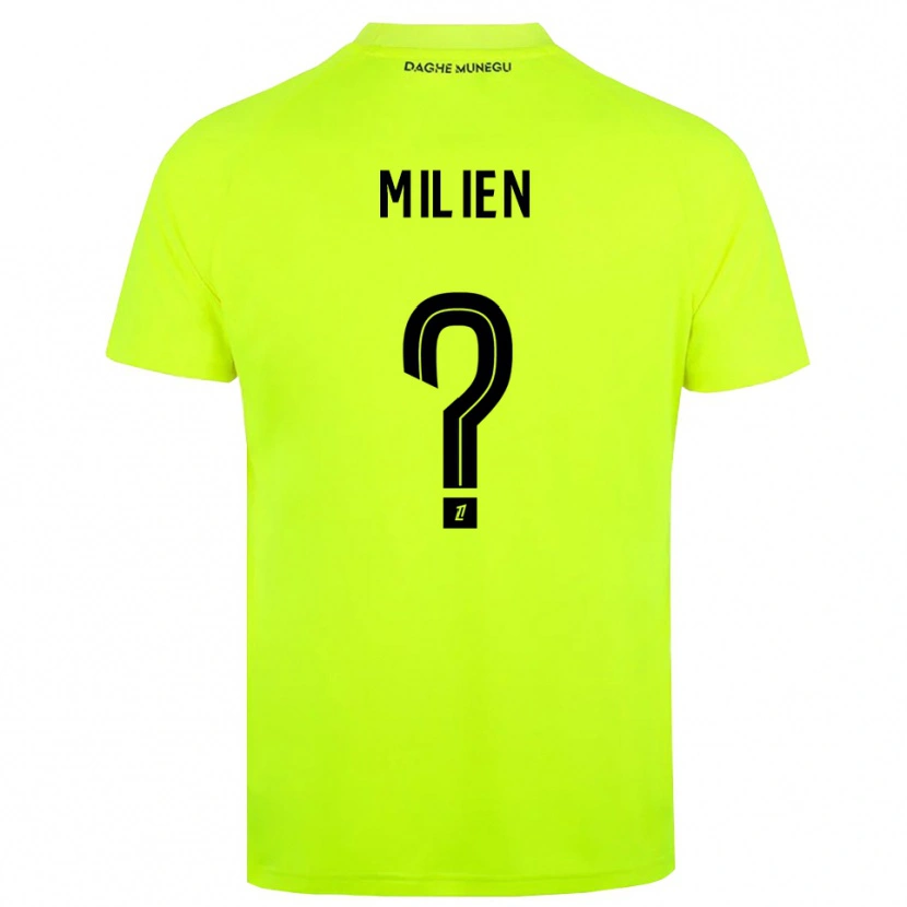 Danxen Kvinder Kenley Milien #0 Fluorescerende Grøn Sort Målmandstrøje 2025/26 Trøje T-shirt