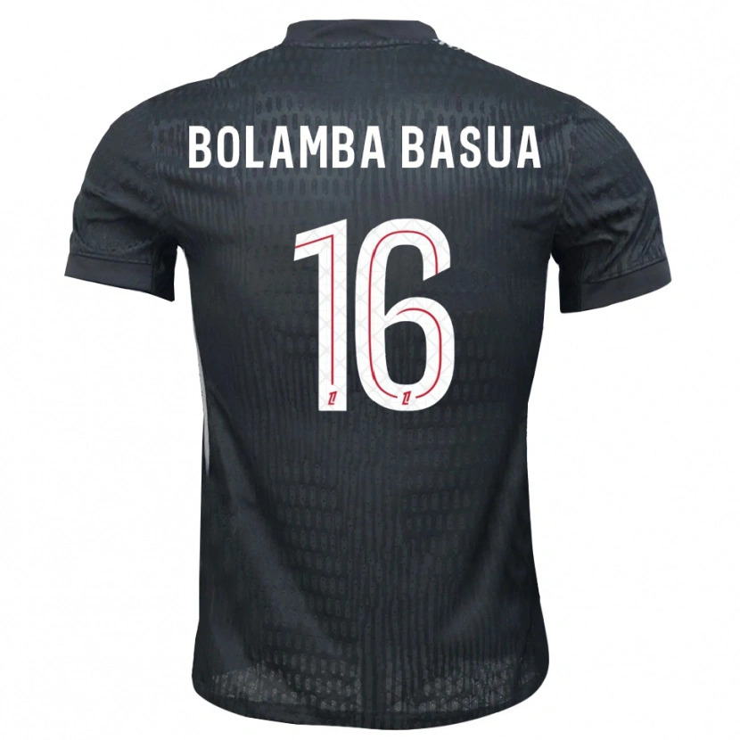 Danxen Kvinder Kévin Bolamba Basua #16 Mørk Grå Sort Målmandstrøje 2025/26 Trøje T-shirt