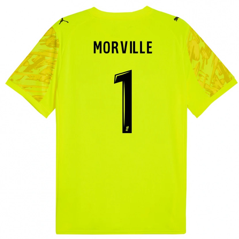 Danxen Kvinder Matisse Morville #1 Fluorescerende Grøn Gul Målmandstrøje 2025/26 Trøje T-shirt