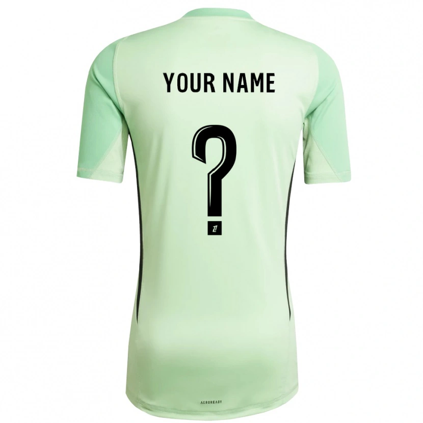 Danxen Kvinder RC Strasbourg Lys Grøn Sort Målmandstrøje 2025/26 Trøje T-shirt