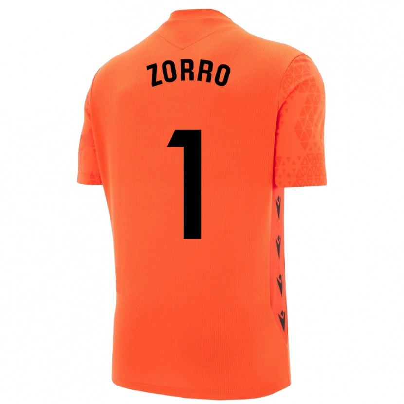 Danxen Kvinder Zorro #1 Orange Sort Målmandstrøje 2025/26 Trøje T-shirt