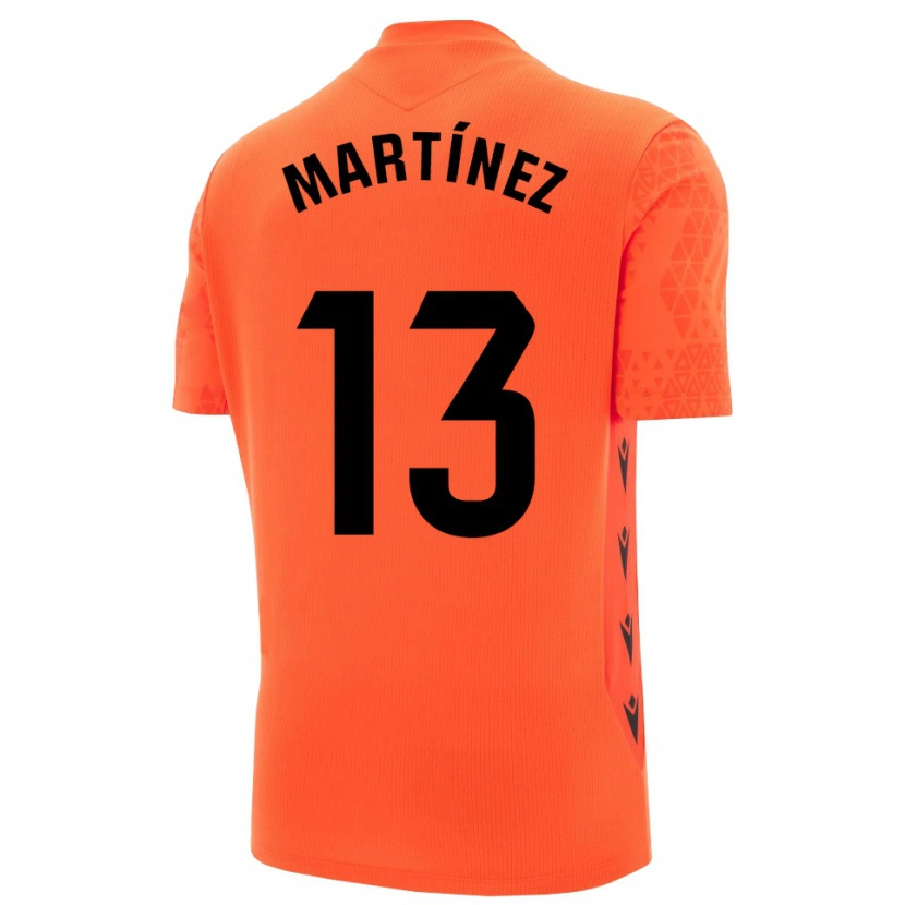 Danxen Kvinder Fernando Martínez #13 Orange Sort Målmandstrøje 2025/26 Trøje T-shirt