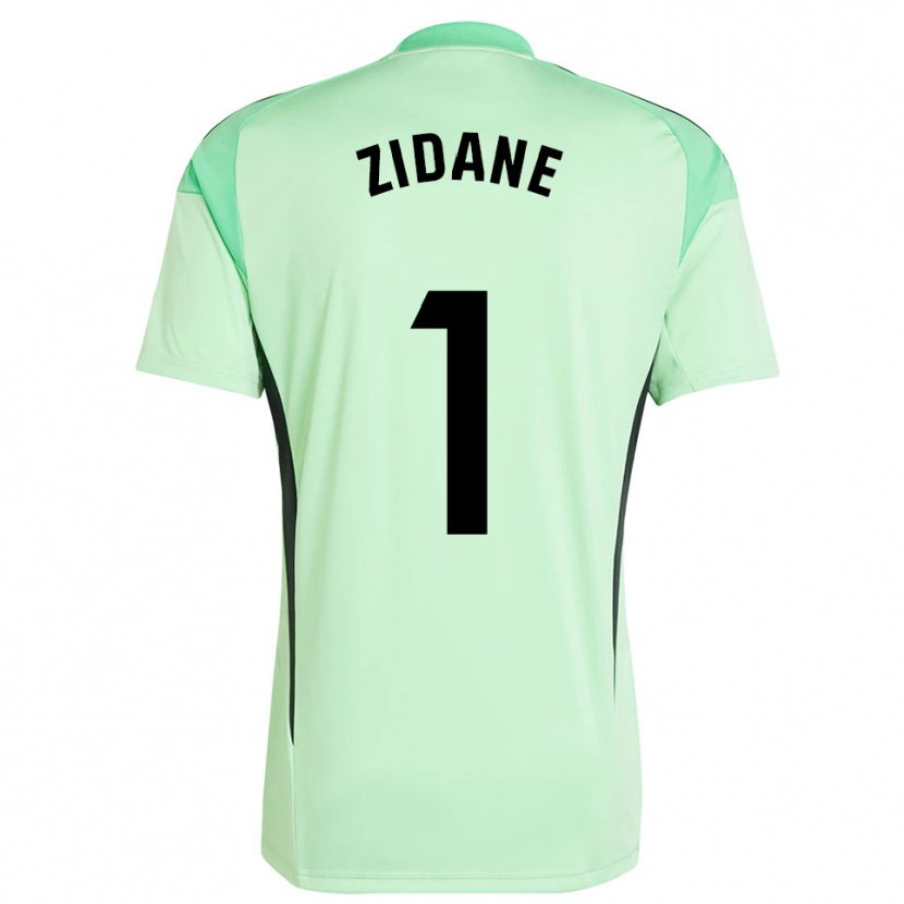 Danxen Kvinder Luca Zidane #1 Lys Orange Sort Målmandstrøje 2025/26 Trøje T-shirt