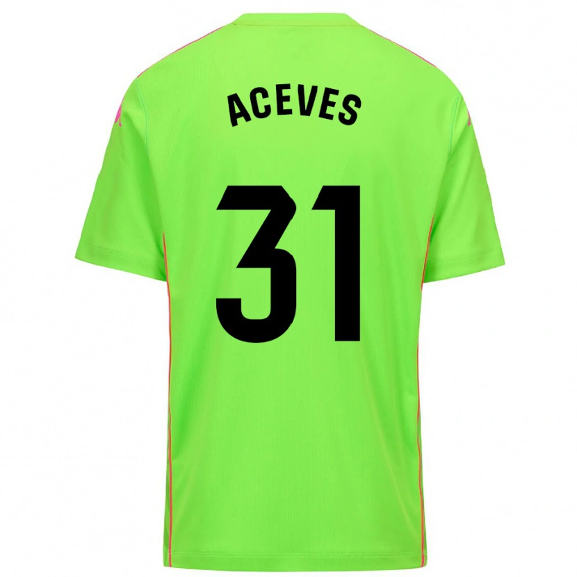 Danxen Kvinder Álvaro Aceves #31 Lirme Dyb Pink Målmandstrøje 2025/26 Trøje T-shirt