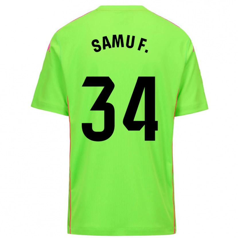 Danxen Kvinder Samu Fernández #34 Lirme Dyb Pink Målmandstrøje 2025/26 Trøje T-shirt