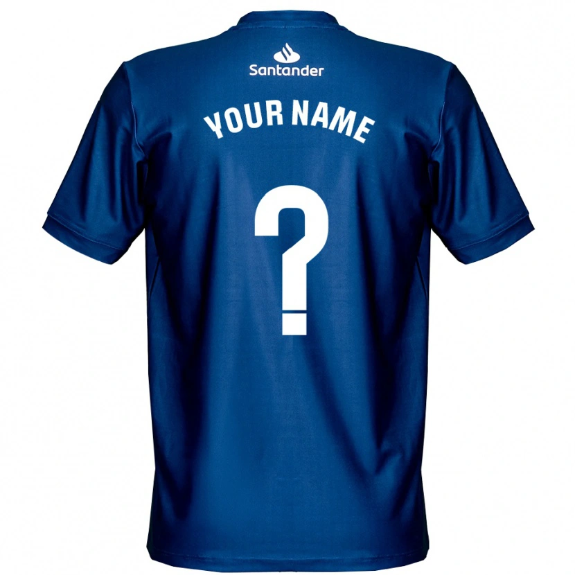 Danxen Kvinder Racing de Santander Kongeblå Hvid Målmandstrøje 2025/26 Trøje T-shirt