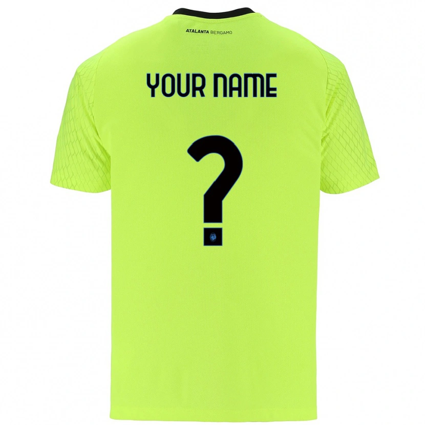 Danxen Kvinder Atalanta BC Gul Grøn Rød Målmandstrøje 2025/26 Trøje T-shirt