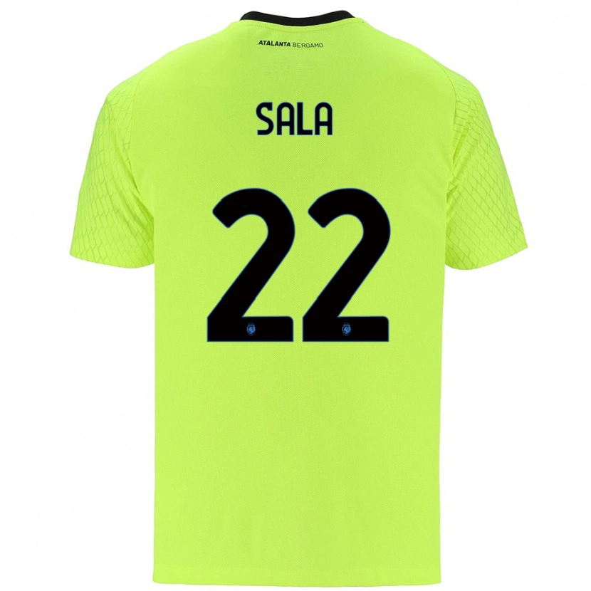 Danxen Kvinder Lorenzo Sala #22 Gul Grøn Rød Målmandstrøje 2025/26 Trøje T-shirt