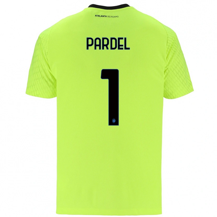Danxen Kvinder Piotr Pardel #1 Gul Grøn Rød Målmandstrøje 2025/26 Trøje T-shirt