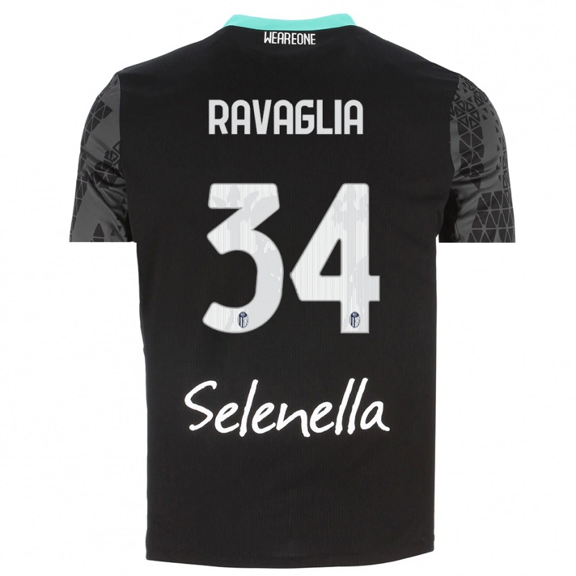 Danxen Kvinder Federico Ravaglia #34 Grå Sort Hvid Målmandstrøje 2025/26 Trøje T-shirt