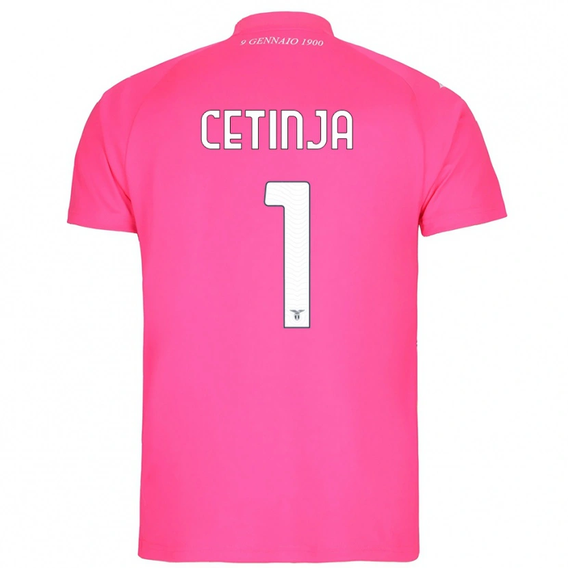 Danxen Kvinder Sara Cetinja #1 Dyb Pink Målmandstrøje 2025/26 Trøje T-shirt