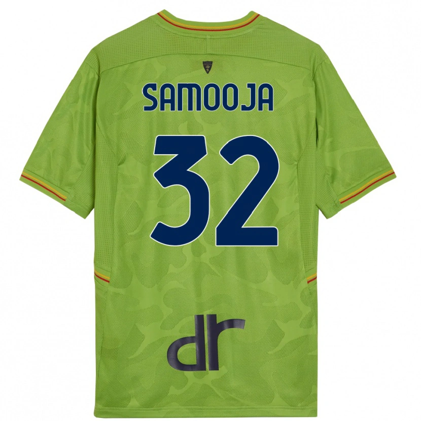 Danxen Kvinder Jasper Samooja #32 Skovgrøn Sort Målmandstrøje 2025/26 Trøje T-shirt