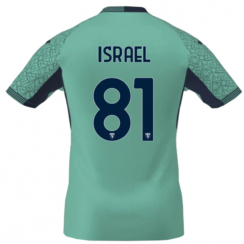 Danxen Kvinder Franco Israel #81 Blå Lagune Målmandstrøje 2025/26 Trøje T-shirt