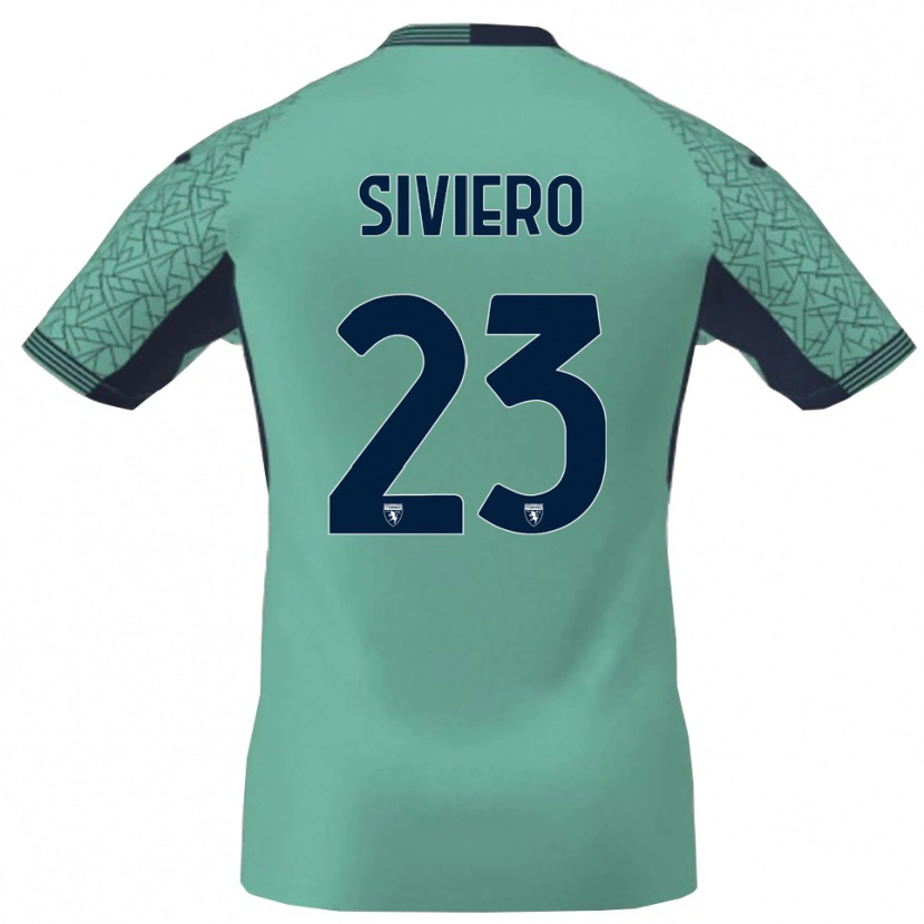 Danxen Kvinder Lapo Siviero #23 Blå Lagune Målmandstrøje 2025/26 Trøje T-shirt