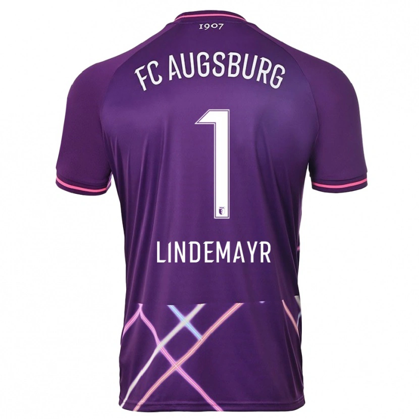 Danxen Kvinder Lisa Lindemayr #1 Lilla Pink Målmandstrøje 2025/26 Trøje T-shirt