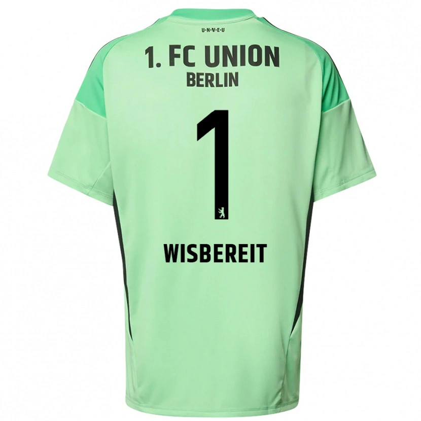 Danxen Kvinder Tom Wisbereit #1 Lys Grøn Sort Målmandstrøje 2025/26 Trøje T-shirt