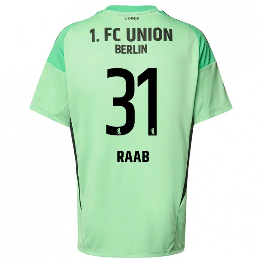 Danxen Kvinder Matheo Raab #31 Lys Grøn Sort Målmandstrøje 2025/26 Trøje T-shirt