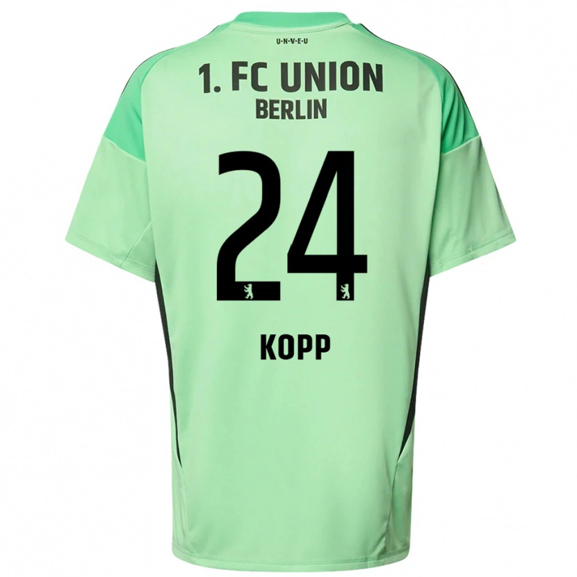Danxen Kvinder Marvin Kopp #24 Lys Grøn Sort Målmandstrøje 2025/26 Trøje T-shirt
