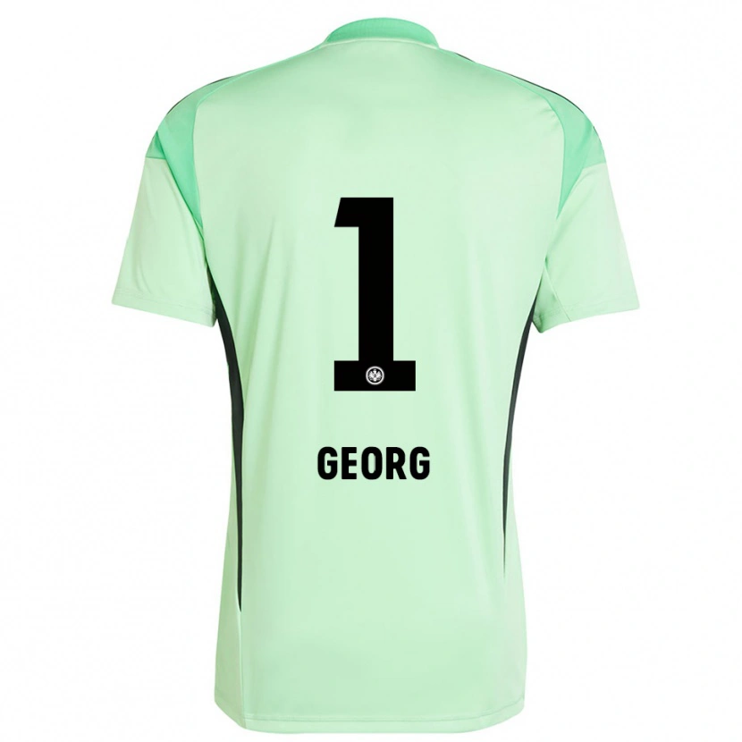 Danxen Kvinder Hannes Georg #1 Lys Grøn Sort Målmandstrøje 2025/26 Trøje T-shirt