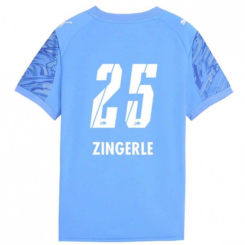 Danxen Kvinder Leopold Zingerle #25 Kongeb Blå Rød Målmandstrøje 2025/26 Trøje T-shirt