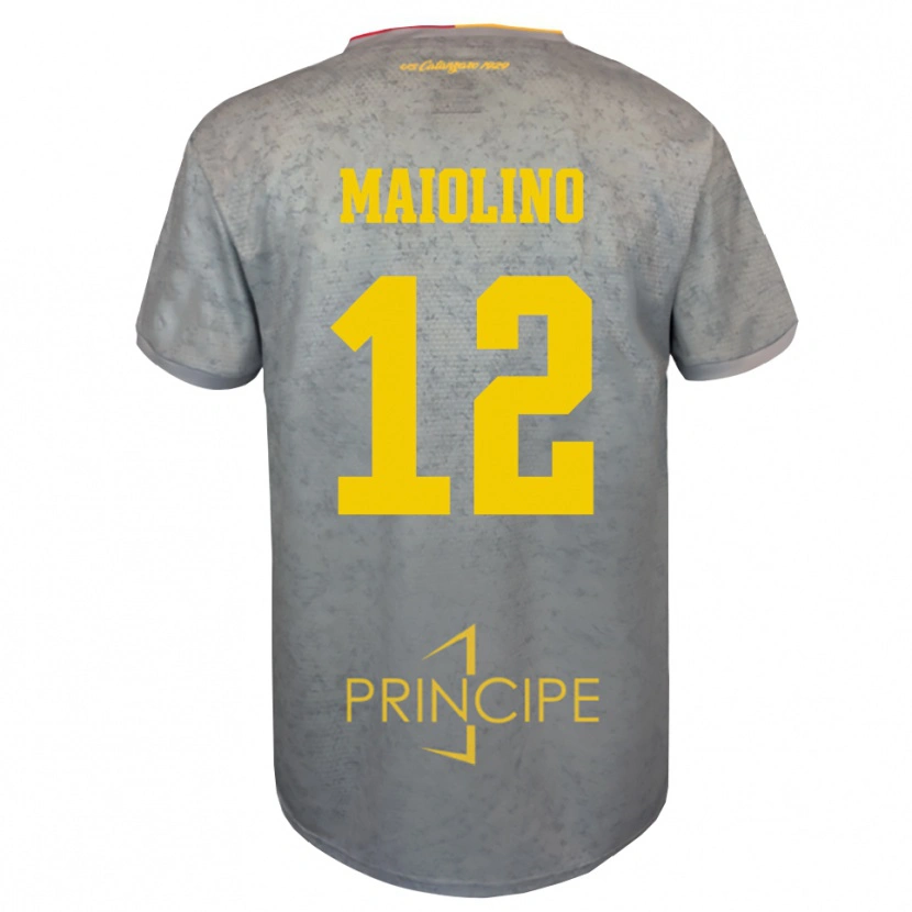 Danxen Kvinder Alex Maiolino #12 Sølv Sand Brun Målmandstrøje 2025/26 Trøje T-shirt
