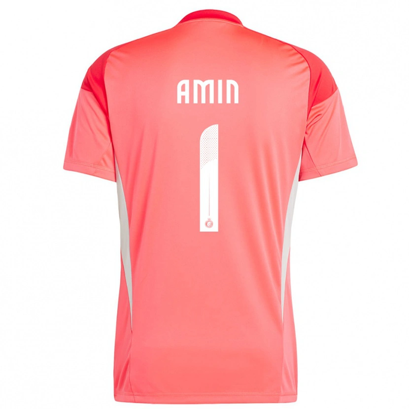 Danxen Kvinder Amin Al-Bukhari #1 Rød Orange Gul Målmandstrøje 2025/26 Trøje T-shirt