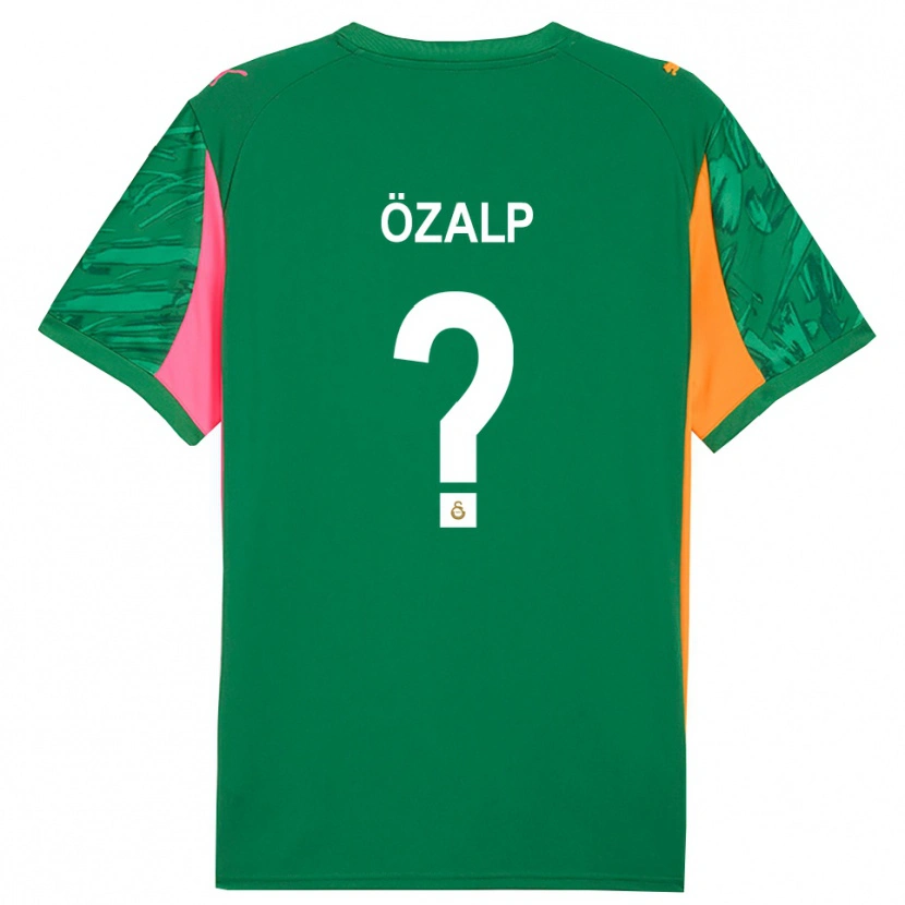Danxen Kvinder Hamza Özalp #0 Grøn Orange Pink Målmandstrøje 2025/26 Trøje T-shirt
