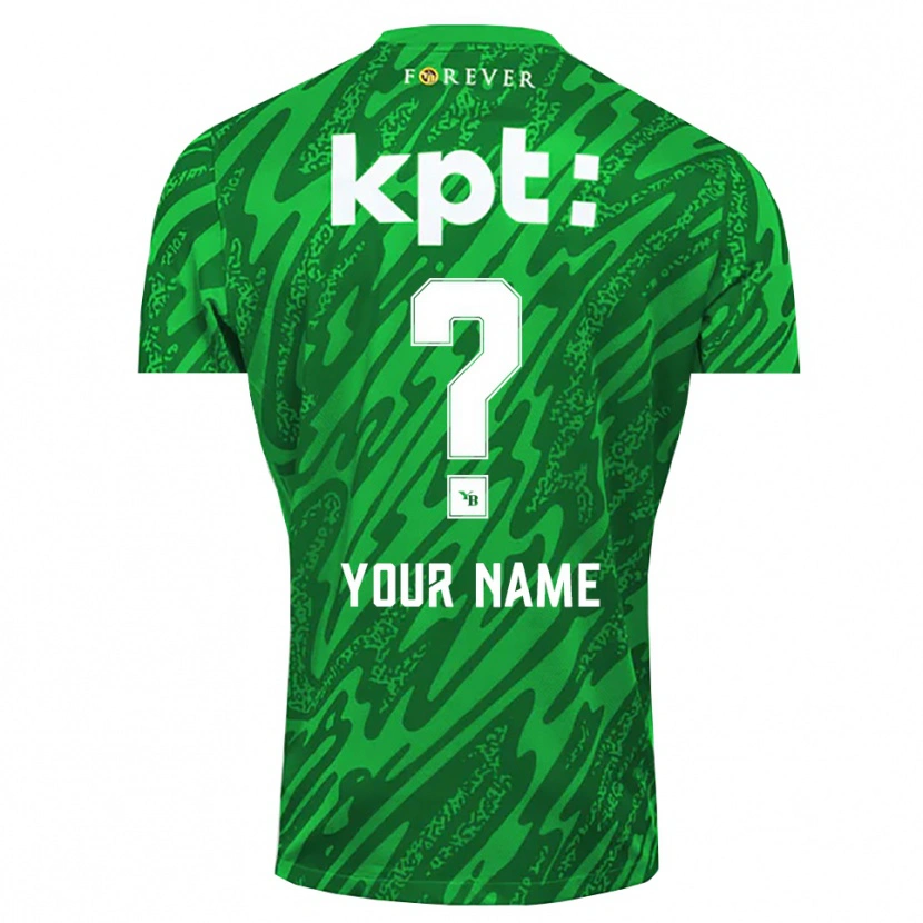 Danxen Kvinder BSC Young Boys Grøn Hvid Målmandstrøje 2025/26 Trøje T-shirt