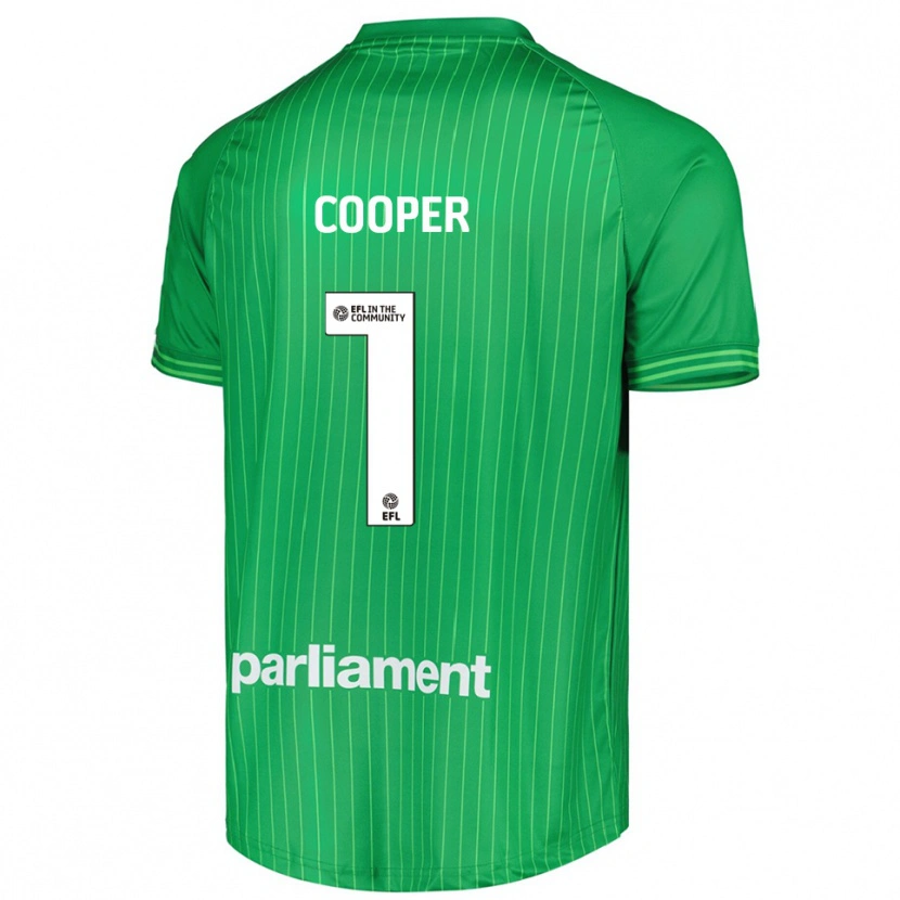 Danxen Kvinder Murphy Cooper #1 Limegrøn Målmandstrøje 2025/26 Trøje T-shirt