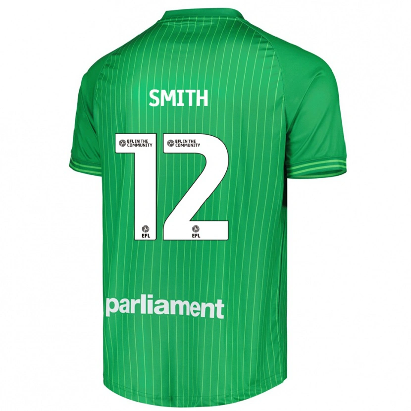 Danxen Kvinder Jackson Smith #12 Limegrøn Målmandstrøje 2025/26 Trøje T-shirt